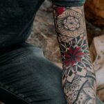 tattoo couleur geo