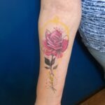 tattoo couleur rose