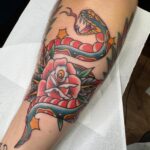 tattoo old school serpent