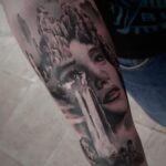 tattoo réaliste fille
